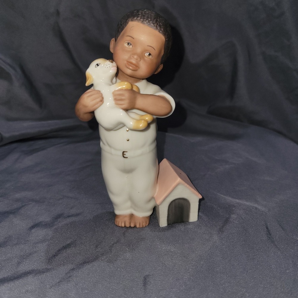 Lenox A Boys Best Friend Figurine Lamb Sheep